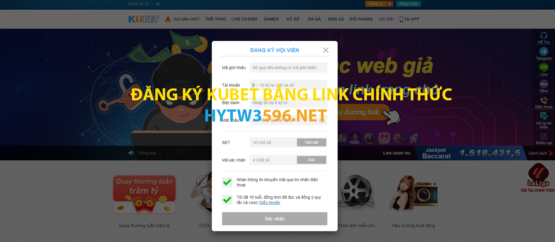 Lý do lên chọn hytw3596 là đường link chính thức
